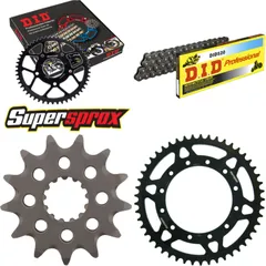 Chain Kit - Steel - for: YAMAHA YZ250 08-08/YZ400 F 99-99/YZ45 13-49-114 DID520 Clip
