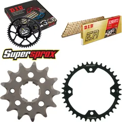 Chain Kit - Steel - for: YAMAHA YFM350 R Raptor 04-08 13-38-098 DID520ERT2(G&G) Clip
