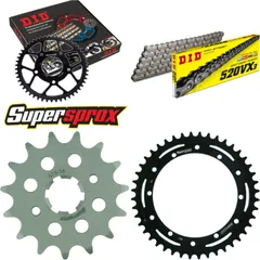 Chain Kit - Steel - for: YAMAHA TT600 Street Enduro 83-92 15-44-110 DID520VX3 endless