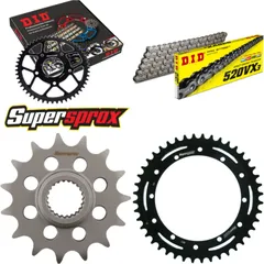 Chain Kit - Steel - for: YAMAHA TT600 R 93-02/TT600 S 93-97 15-44-112 DID520VX3 endless