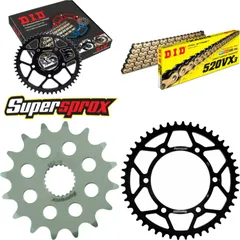 Chain Kit - Steel - for: YAMAHA XJ600 N 93-08/XJ600 S Diversio 16-48-110 DID520VX3(G&B) Clip