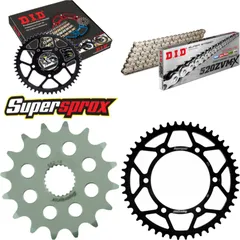 Chain Kit - Steel - for: YAMAHA XJ600 N 93-08/XJ600 S Diversio 16-48-110 DID520ZVM-X(S&S) rivet