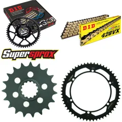 Chain Kit - Steel - for: YAMAHA SR400 14-15 19-56-130 DID428VX(G&B) endless