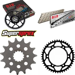 Chain Kit - Steel - for: YAMAHA XT660 R 04-15/XT660 X Supermot 15-45-110 DID520ZVM-X(S&S) endless