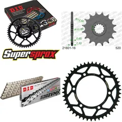 Chain Kit - Steel - for: YAMAHA XTZ Super Tenere 89-98 16-46-112 DID520ZVM-X(S&S) endless