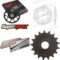 Chain Kit - Steel - for: YAMAHA FZ750 86-86 17-44-110 DID530ZVM-X(S&S) rivet
