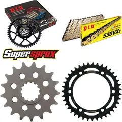 Chain Kit - Steel - for: YAMAHA FJ1200 /A ABS 91-95 17-39-110 DID530VX3(G&B) rivet