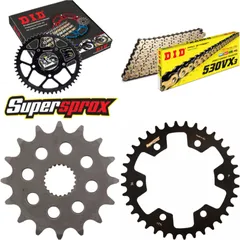 Chain Kit - Steel - for: BOMBARDIER DS650 Desert Storm 04-06 16-36-112 DID530VX3(G&B) endless