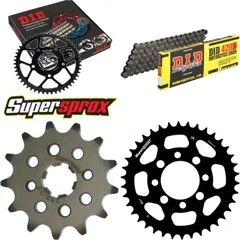 Chain Kit - Steel - for: KAWASAKI KLX110 10- 13-38-090 DID420D Clip