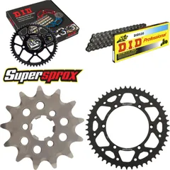 Chain Kit - Steel - for: KAWASAKI KX125 04-08 13-51-114 DID520 Clip