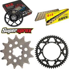 Chain Kit - Steel - for: KAWASAKI KX125 04-08 13-51-114 DID520VX3(G&B) endless