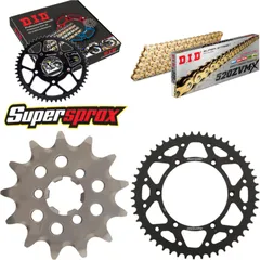 Chain Kit - Steel - for: KAWASAKI KX125 04-08 13-51-114 DID520ZVM-X(G&G) rivet
