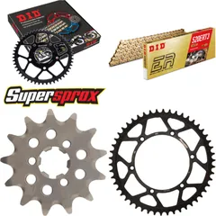 Chain Kit - Steel - for: KAWASAKI KX125 96-97 13-50-112 DID520ERT2(G&G) Clip