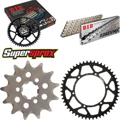 Chain Kit - Steel - for: KAWASAKI KX125 96-97 13-50-112 DID520ZVM-X(S&S) rivet