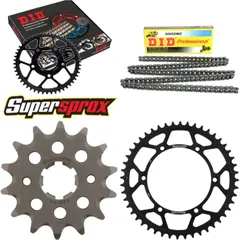 Chain Kit - Steel - for: KAWASAKI KX250 90-91 14-48-114 DID520NZ Clip