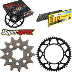 Chain Kit - Steel - for: KAWASAKI KX250 97-98 13-49-114 DID520 Clip