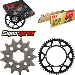 Chain Kit - Steel - for: KAWASAKI KX250 97-98 13-49-114 DID520ERT2(G&G) Clip
