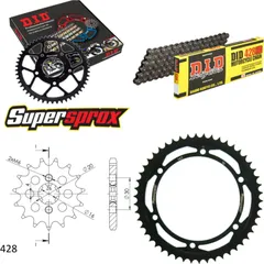 Chain Kit - Steel - for: KAWASAKI KMX200 88-90 16-50-126 DID428HD Clip