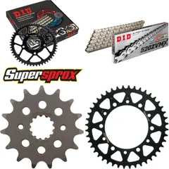 Chain Kit - Steel - for: KAWASAKI KLR250 85-92 15-44-104 DID520ZVM-X(S&S) endless
