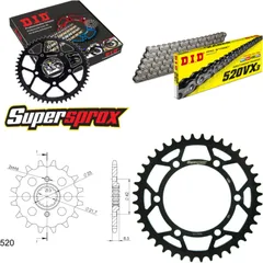 Chain Kit - Steel - for: KAWASAKI EL252 F Eliminator 97-03 14-40-112 DID520VX3 endless