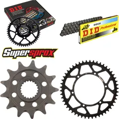 Chain Kit - Steel - for: KAWASAKI KX250 F 11-15 13-50-114 DID520 Clip