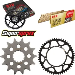 Chain Kit - Steel - for: KAWASAKI KLX300 R 03-03 14-50-110 DID520ERT2(G&G) Clip
