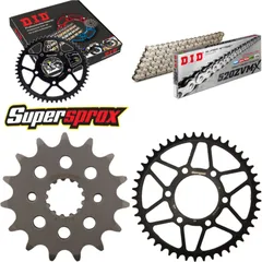 Chain Kit - Steel - for: KAWASAKI ZXR400 91-99 15-45-110 DID520ZVM-X(S&S) rivet