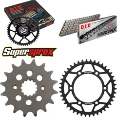 Chain Kit - Steel - for: KAWASAKI GPZ500 S 87-93 16-42-104 DID520ZVM-X rivet