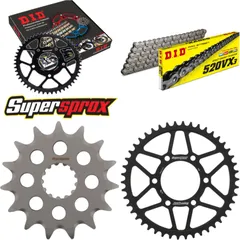Chain Kit - Steel - for: KAWASAKI ER-6n/f 650 06-15 15-46-114 DID520VX3 rivet