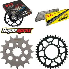 Chain Kit - Steel - for: KAWASAKI Z550 GP 81-81/Z550 LTD 80-82 16-38-100 DID530VX3 endless