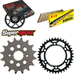 Chain Kit - Steel - for: KAWASAKI Zephyr 550 91-99 16-38-106 DID520VX3(G&B) Clip
