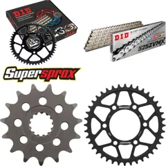 Chain Kit - Steel - for: KAWASAKI ZX-6R 600 98-02 15-40-108 DID525ZVM-X(S&S) rivet
