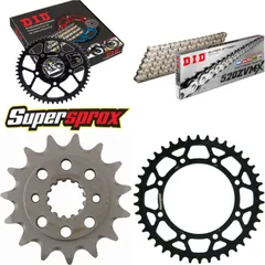 Chain Kit - Steel - for: KAWASAKI KLR650 95-04 15-42-106 DID520ZVM-X(S&S) endless