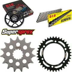 Chain Kit - Steel - for: KAWASAKI W800 11-15 15-37-104 DID520VX3 endless
