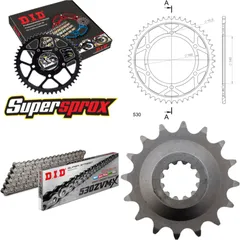 Chain Kit - Steel - for: KAWASAKI GPZ750R 85-90 16-49-112 DID530ZVM-X endless