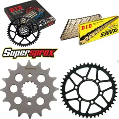 Chain Kit - Steel - for: KAWASAKI ZXR750 91-92 16-45-110 DID530VX3(G&B) endless