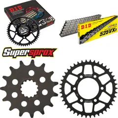 Chain Kit - Steel - for: KAWASAKI Z1000 /ABS 10-15 15-42-112 DID525VX3 endless
