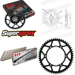 Chain Kit - Steel - for: HUSQVARNA WRE125 99-03 13-52-116 DID520ZVM-X(S&S) rivet