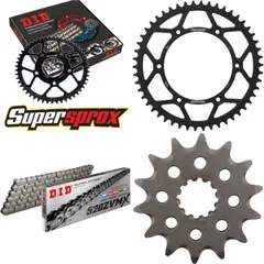 Chain Kit - Steel - for: HUSQVARNA TC250 02-03/TE250 02-03/TE4 14-50-116 DID520ZVM-X endless