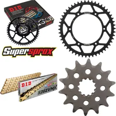 Chain Kit - Steel - for: HUSQVARNA TC250 02-03/TE250 02-03/TE4 14-50-116 DID520ZVM-X(G&G) endless