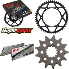 Chain Kit - Steel - for: HUSQVARNA TC250 04-05/TE250 04-10 13-50-116 DID520ZVM-X endless