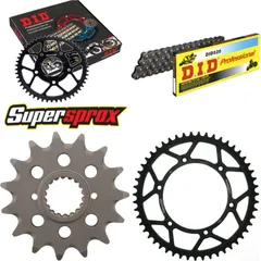 Kettensatz Stahl für: HUSQVARNA TE449 11-13 15-51-108 DID520 Clip