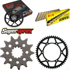 Chain Kit - Steel - for: HUSQVARNA TC610 98-98 13-52-120 DID520VX3(G&B) Clip