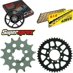 Chain Kit - Steel - for: SUZUKI TS80 X 84-87 14-42-120 DID428VX(G&B) endless