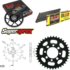 Chain Kit - Steel - for: SUZUKI LT50 84-99 11-37-064 DID420D Clip