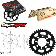 Chain Kit - Steel - for: SUZUKI LT50 L 98-03 11-37-078 DID420NZ3(G&B) Clip