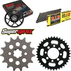 Chain Kit - Steel - for: SUZUKI DRZ110 03-05 15-37-090 DID420D Clip