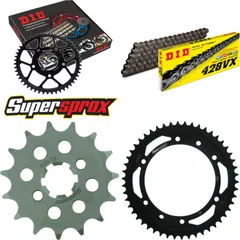 Chain Kit - Steel - for: SUZUKI TS125 R 89-89 15-50-132 DID428VX endless