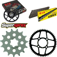 Chain Kit - Steel - for: SUZUKI RV125 Van Van 03-06 15-51-134 DID428VX rivet
