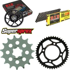 Kettensatz Stahl für: SUZUKI GZ125 Gunfighter 00-06/GZ125 M 15-45-132 DID428D Clip